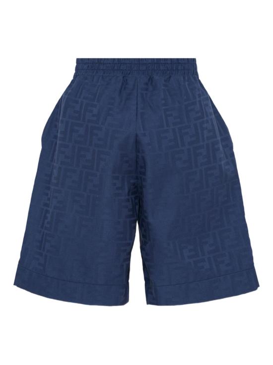26SS [키즈] 펜디 쇼츠/버뮤다 JMF550 AS64F1I11 Blue - FENDI