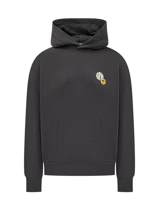 25FW 바로우 긴팔 티셔츠 F5BWUAHS125 251 ASFALTO