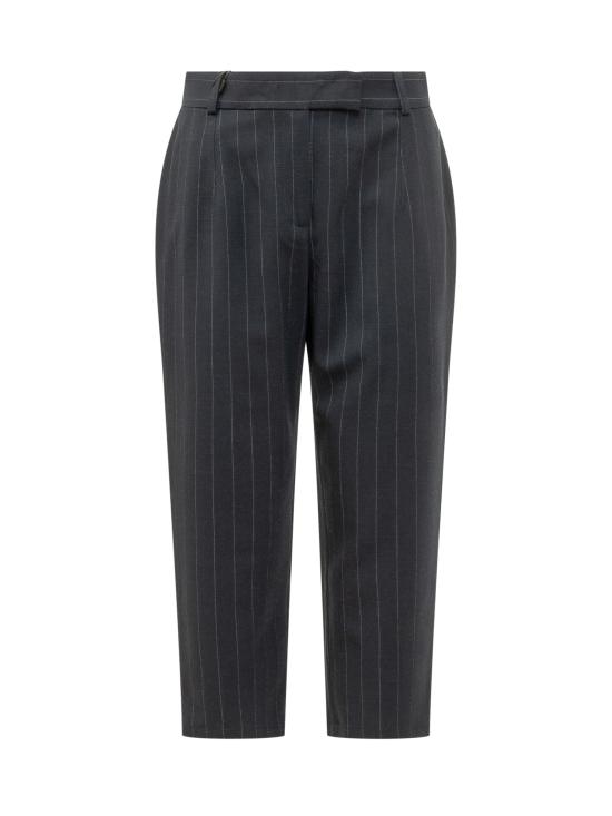 25FW 핑코 스트레이트 팬츠 105672A2QY EZ1 BLU BIANCO