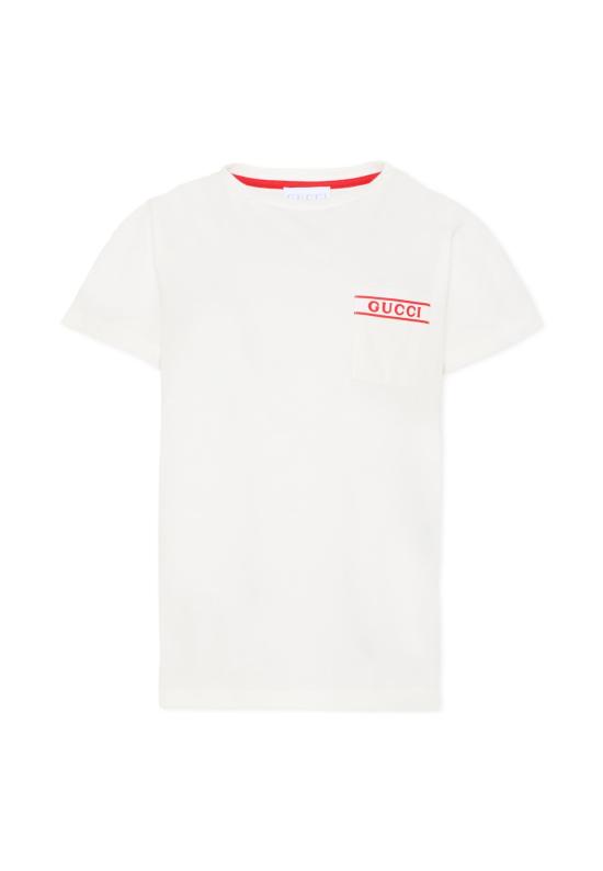 26SS [키즈] 구찌 티셔츠 849686 XJHNU 9035 IVORY