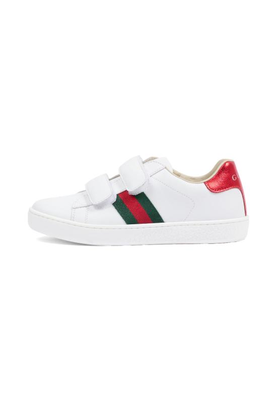 26SS [키즈] 구찌 스니커즈 455448 CPWP0 9085 WHITE - GUCCI