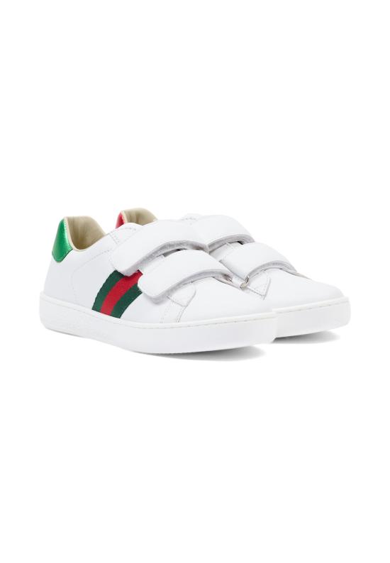 26SS [키즈] 구찌 스니커즈 455448 CPWP0 9085 WHITE - GUCCI