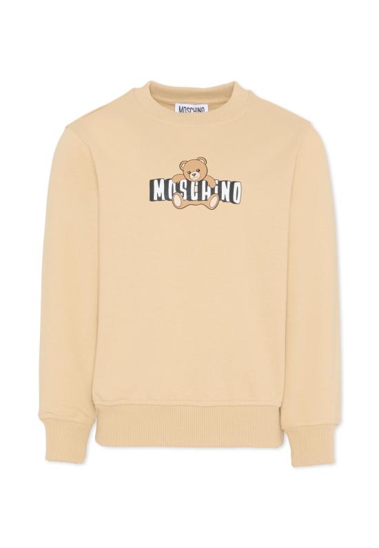 26SS [키즈] 모스키노 트레이닝 상의 HUF09U LCA19 20829 BEIGE