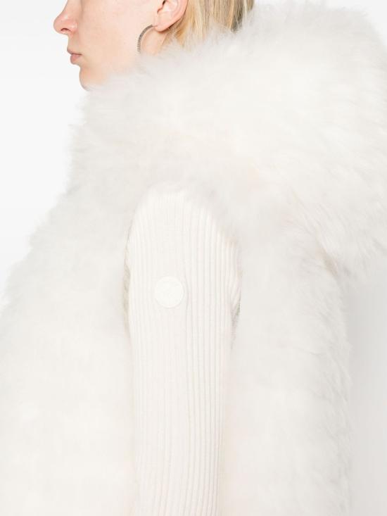 25FW 이브살로몬 베스트 26W25WKG60069 K05XA1058 White - YVES SALOMON