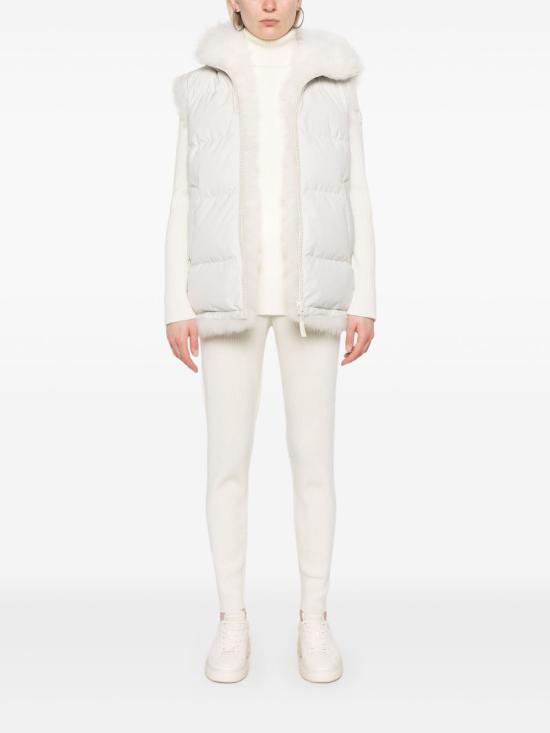 25FW 이브살로몬 베스트 26W25WKG60069 K05XA1058 White - YVES SALOMON