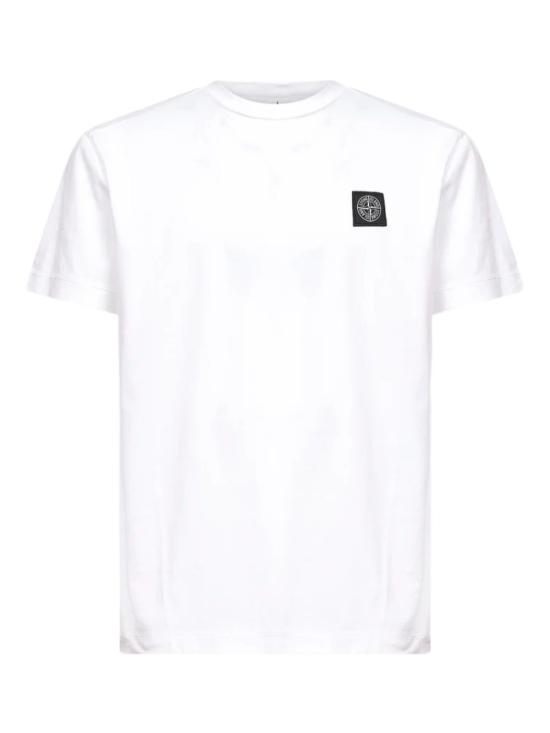 26SS 스톤 아일랜드 반팔 티셔츠 L1S152100027S0013 V0001 White - STONE ISLAND
