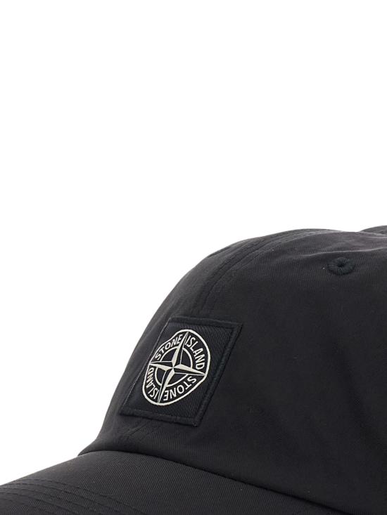 26SS 스톤 아일랜드 볼캡 L1S159100001S0323 V0029 Black - STONE ISLAND