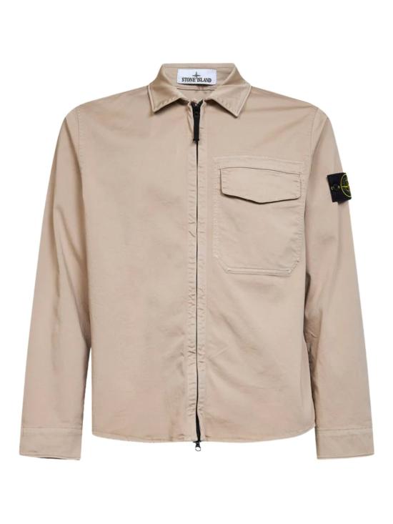 26SS 스톤 아일랜드 긴팔 셔츠 L1S151200015S0012 V009A Beige - STONE ISLAND