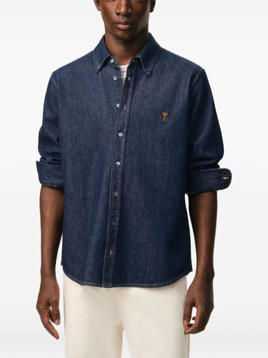 26SS 아미 데님 셔츠 USH786 DE0123402 Blue - AMI