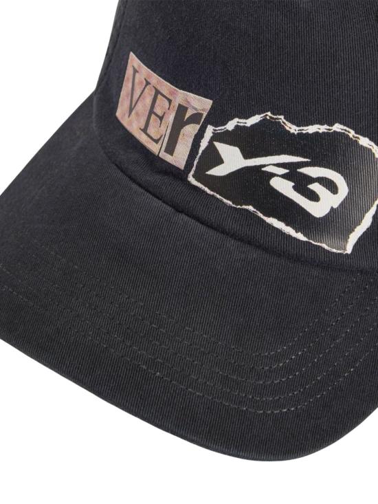 26SS 와이쓰리 그래픽 데드 캡 KD0179 BLACK - Y-3