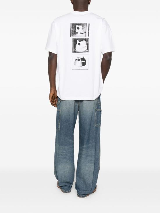 26SS 칼하트 WIP 반팔 티셔츠 I036012 02XX White - CARHARTT WIP