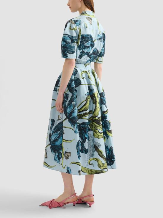 26SS 에르뎀 셔츠 PS26T6351074015 ETCHEDTULIPPOWDERBLUE LIGHT BLUE - ERDEM