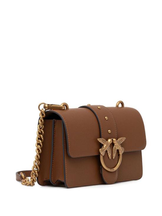 26SS 핑코 크로스백 105856 A0F1L17Q Marrone oro - PINKO