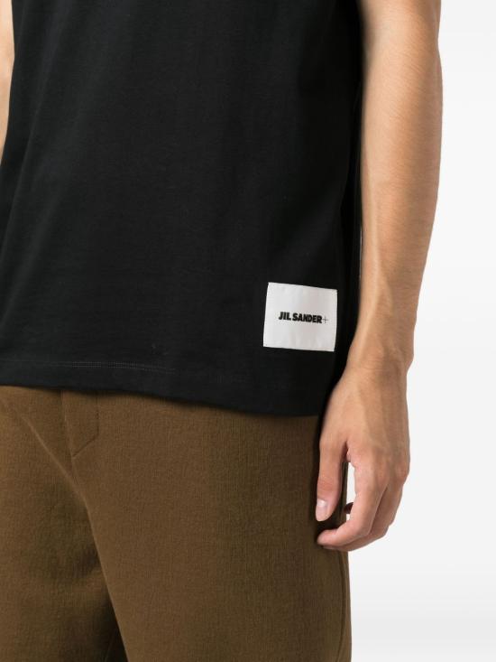 26SS 질샌더 반팔 티셔츠 J47GC0001 J45048001 Black - JIL SANDER