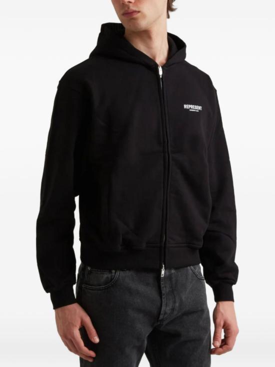 26SS 리프레젠트 긴팔 티셔츠 OCM41122 001 Black - REPRESENT