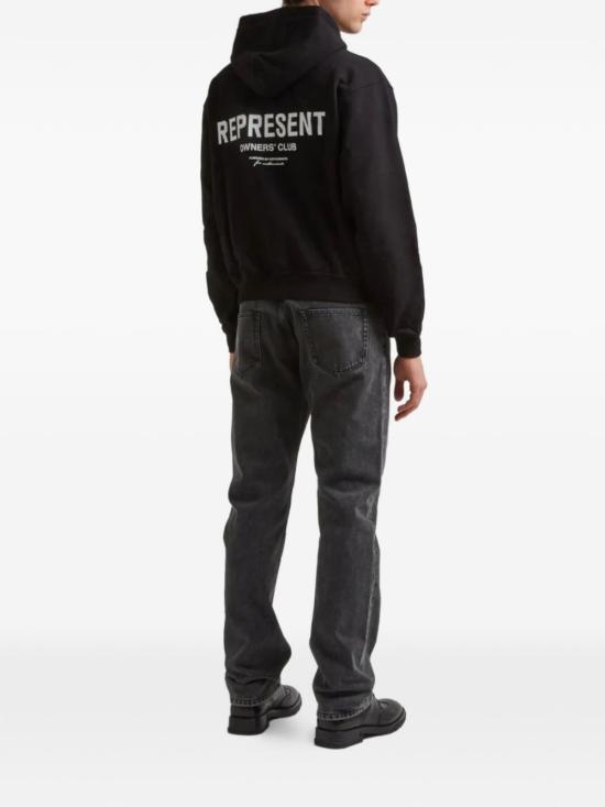 26SS 리프레젠트 긴팔 티셔츠 OCM41122 001 Black - REPRESENT