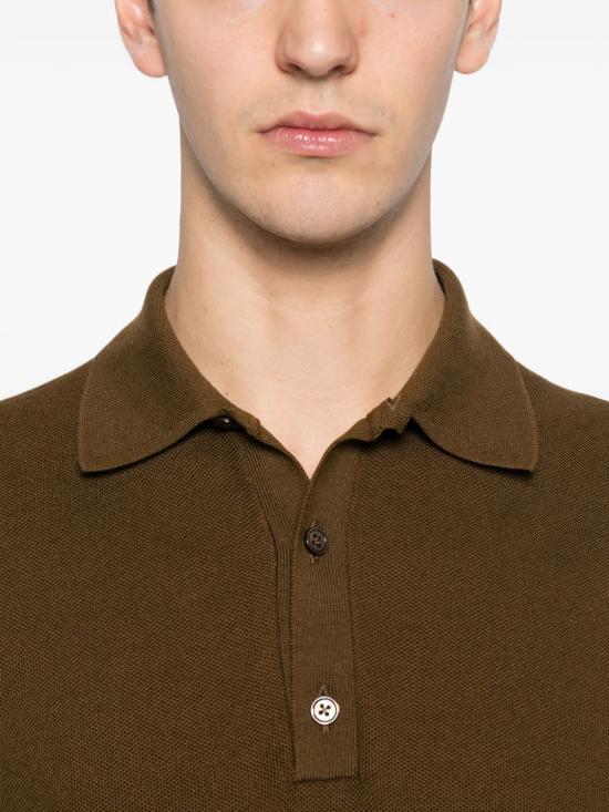 26SS 톰포드 스웨터 KPL049 YMS142GAQ Bronze olive - TOMFORD