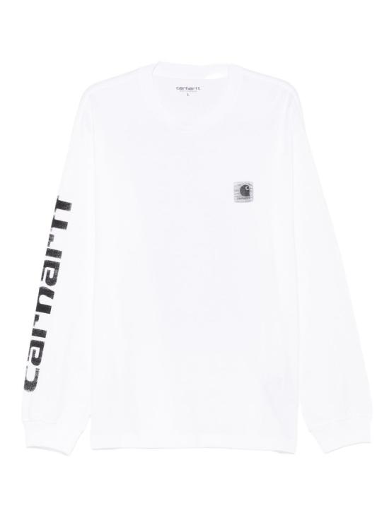 26SS 칼하트 WIP 긴팔 티셔츠 I036002 02XX White - CARHARTT WIP