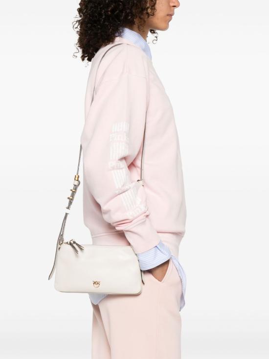 26SS 핑코 크로스백 105359 A0QOZ14Q Bianco oro - PINKO