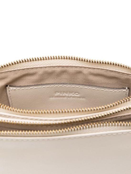 26SS 핑코 크로스백 105359 A0QOZ14Q Bianco oro - PINKO