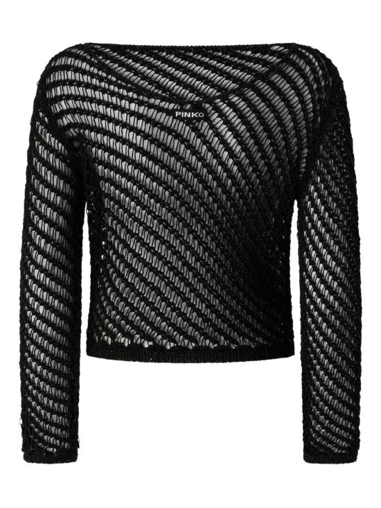 26SS 핑코 스웨터 106540 A36HZL7 Nero rame