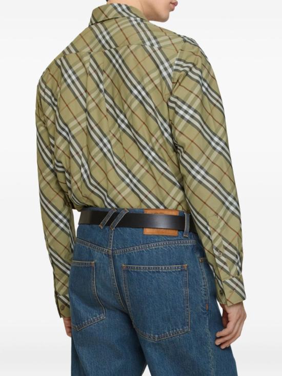 26SS 버버리 긴팔 셔츠 8120426 C4053 Green - BURBERRY