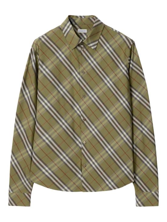 26SS 버버리 긴팔 셔츠 8120426 C4053 Green - BURBERRY