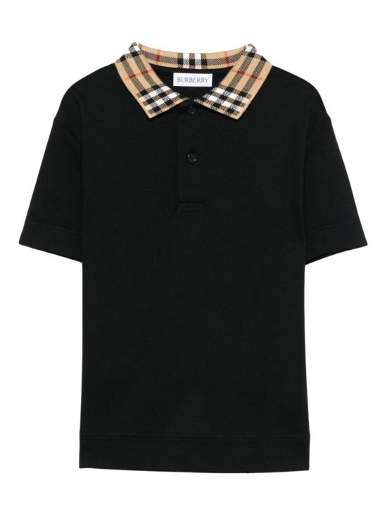 26SS [키즈] 버버리 티셔츠 8105570 A1189 Black