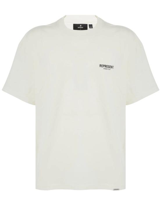 26SS 리프레젠트 반팔 티셔츠 OCM41114 072 White