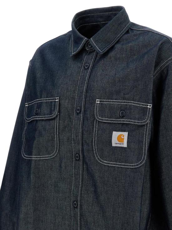 26SS 칼하트 WIP 데님 셔츠 I036263 0101 Blue - CARHARTT WIP