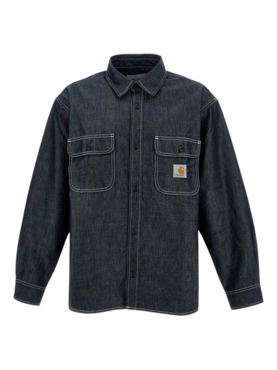 26SS 칼하트 WIP 데님 셔츠 I036263 0101 Blue - CARHARTT WIP