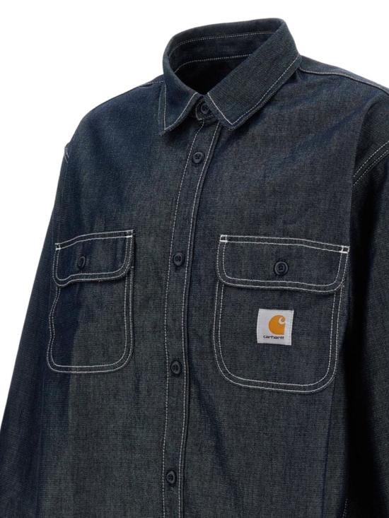 26SS 칼하트 WIP 데님 셔츠 I036263 0101 Blue - CARHARTT WIP
