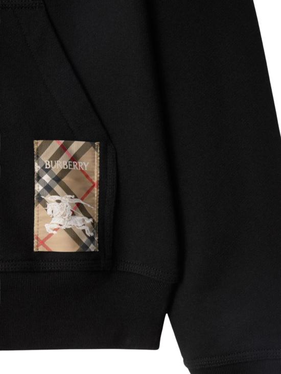 26SS 버버리 긴팔 티셔츠 8102276 A1189 Black - BURBERRY