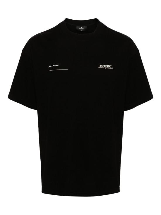 26SS 리프레젠트 반팔 티셔츠 MLM4274 001 Black - REPRESENT