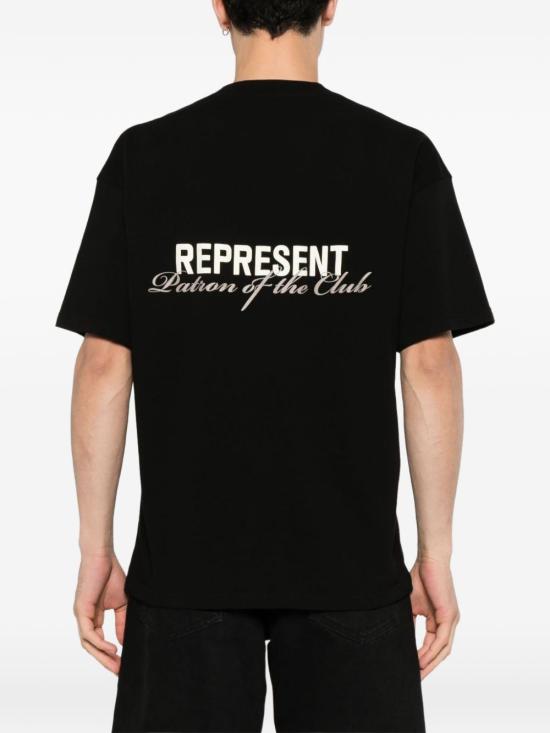 26SS 리프레젠트 반팔 티셔츠 MLM4274 001 Black - REPRESENT