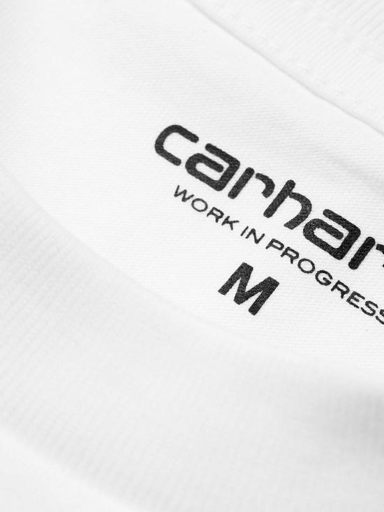 26SS 칼하트 WIP 반팔 티셔츠 I030434 02XX White - CARHARTT WIP