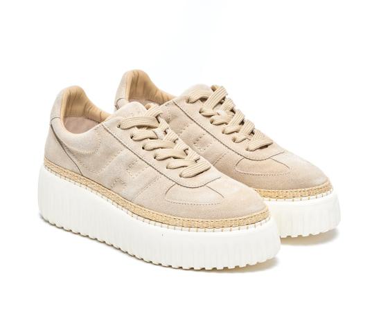 26SS 호간 스니커즈 HXW7100FY40BTMC023 Beige - HOGAN