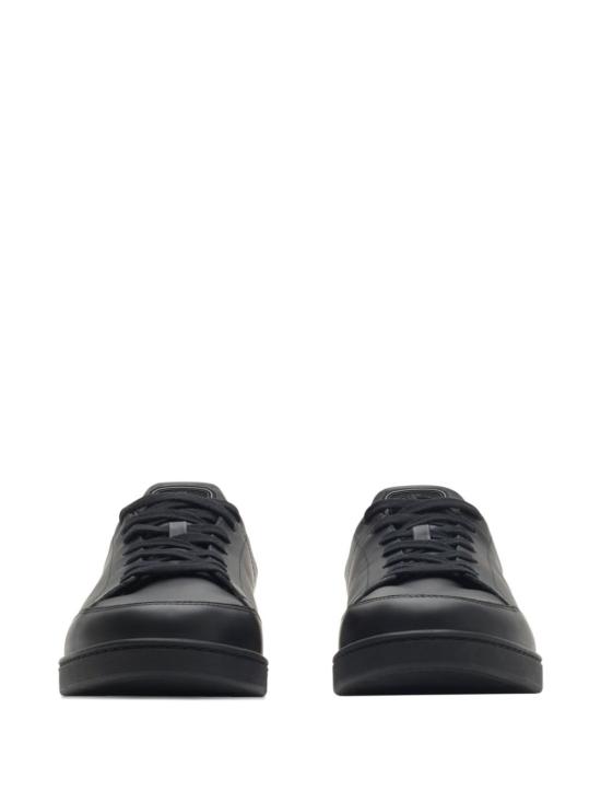 26SS 버버리 레더 세트 스니커즈 8118851 C1900 Black - BURBERRY