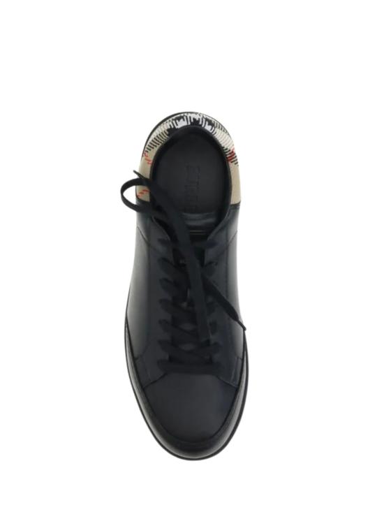 26SS 버버리 레더 세트 스니커즈 8118851 C1900 Black - BURBERRY