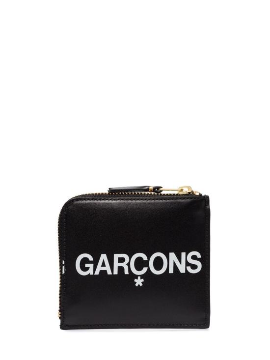 26SS 꼼데가르송 휴즈 로고 하프지퍼 SA3100HL Black - COMME DES GARCONS