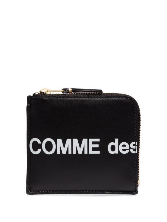 26SS 꼼데가르송 휴즈 로고 하프지퍼 SA3100HL Black - COMME DES GARCONS