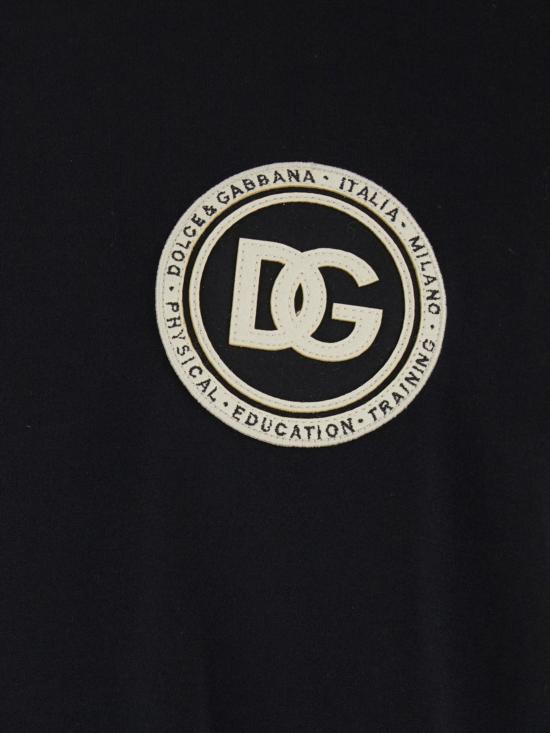 26SS 돌체앤가바나 반팔 티셔츠 G8PN9Z G7PZFN0000 Black - DOLCE & GABBANA