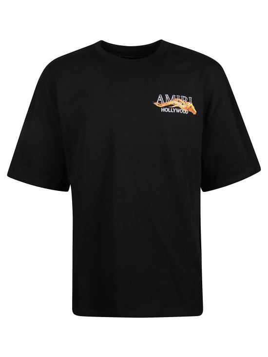 26SS 아미리 반팔 티셔츠 AMTOJR1050 BLACK Black