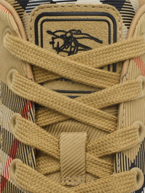 26SS 버버리 체크 세트 스니커즈 8118846 B9368 Beige - BURBERRY