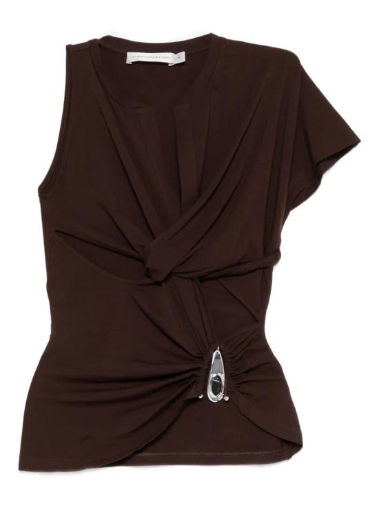 26SS 크리스토퍼에스버 민소매 티셔츠 25041417UMBER Brown