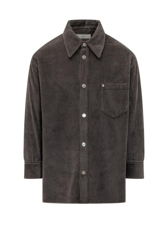 25FW 아미 긴팔 셔츠 H25USH793CO0131 020H25 GREY