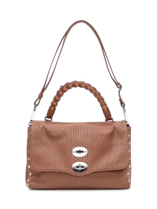 26SS 자넬라토 토트백 0707602190000S Z0204 BROWN - ZANELLATO