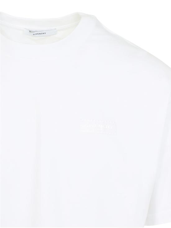 26SS 지방시 반팔 티셔츠 BM71NK3YSJ 100 WHITE - GIVENCHY