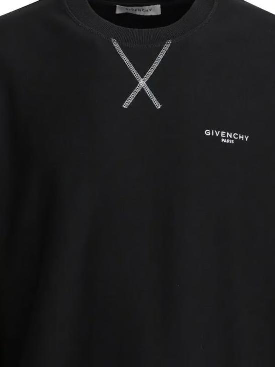 26SS 지방시 긴팔 티셔츠 BMJ0P63YS1 001 Black - GIVENCHY