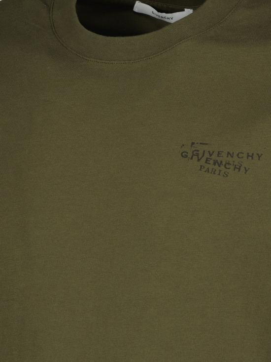 26SS 지방시 반팔 티셔츠 BM71NK3YSA 305 Kaki - GIVENCHY